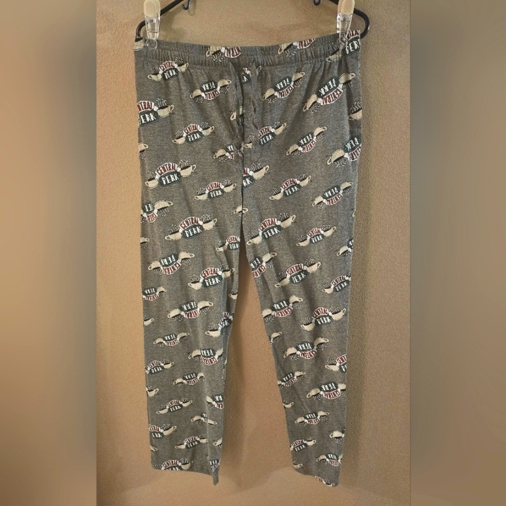 Grey FRIENDS Pajama Pants